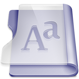 font
